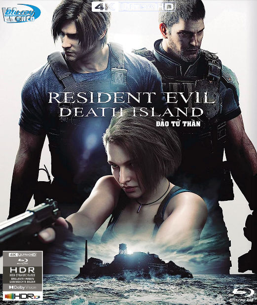 4KUHD-906.Resident Evil Death Island 2023 - ĐẢO TỬ THẦN  4K66G  (TRUE- HD 7.1 DOLBY ATMOS - HDR 10+) USA